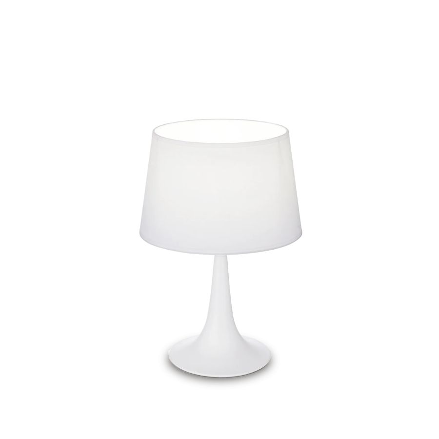 Επιτραπέζιο Φωτιστικό LONDON TL1 Λευκό Ideal Lux 110530