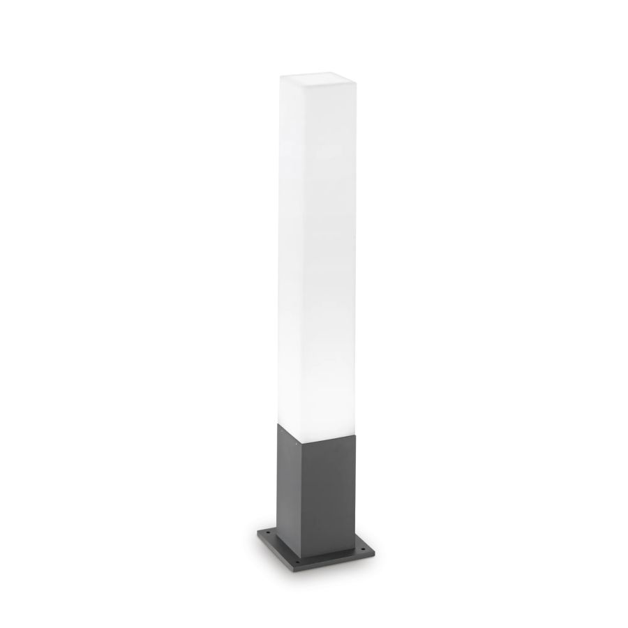 Φωτιστικό Δαπέδου EDO PT1 SQUARE Ανθρακί Ideal Lux 135762