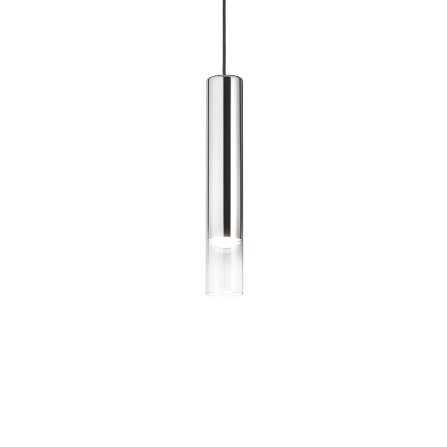 Κρεμαστό Φωτιστικό LOOK SP1 ROUND D60 H400 Διάφανο Ideal Lux 194806