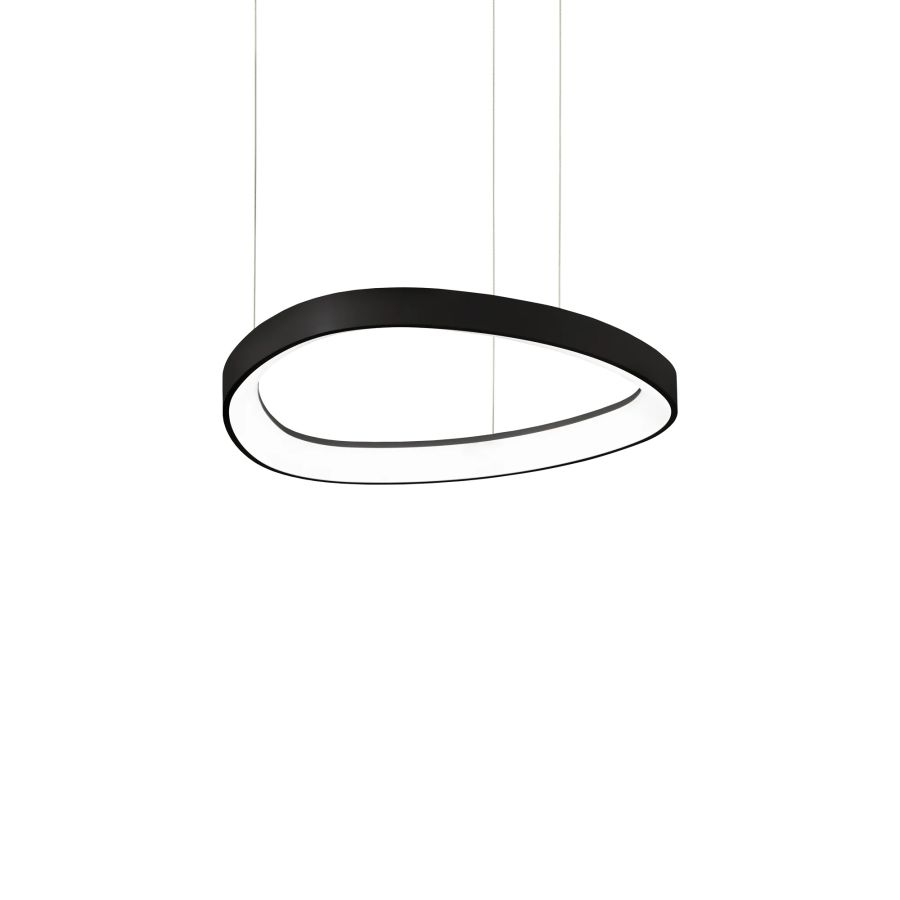 Κρεμαστό Φωτιστικό GEMINI SP D042 ON-OFF Μαύρο 3000K Ideal Lux 247236