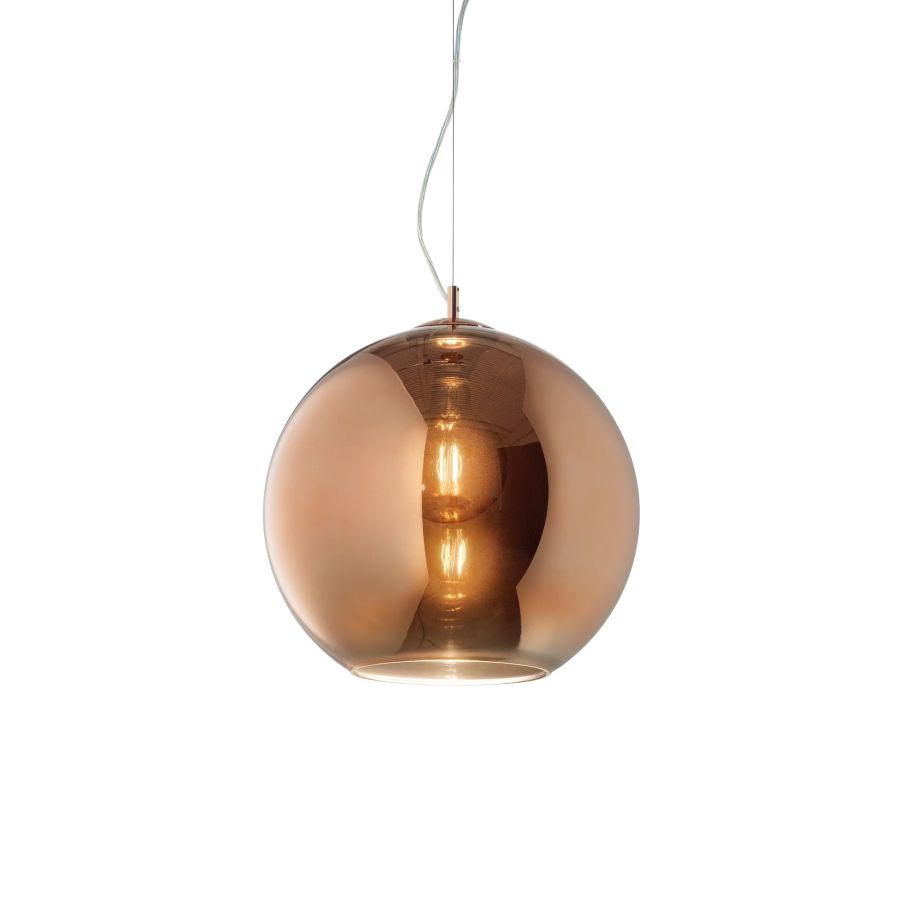 Κρεμαστό Φωτιστικό NEMO SP1 D20 RAME Ideal Lux 250328