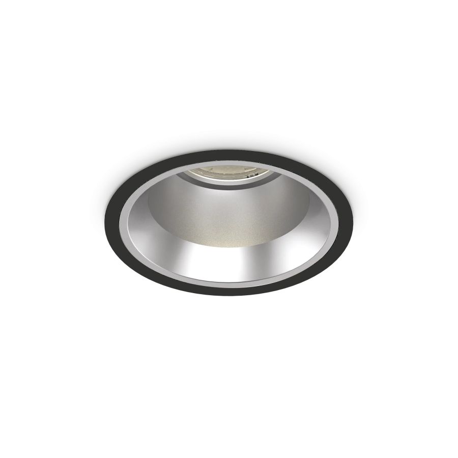 Χωνευτό Φωτιστικό OFF FI 28W 4000K Μαύρο Ideal Lux 266589