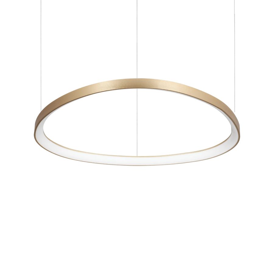 Κρεμαστό Φωτιστικό GEMINI SP D081 ON-OFF Ορείχαλκος 3000K Ideal Lux 269849
