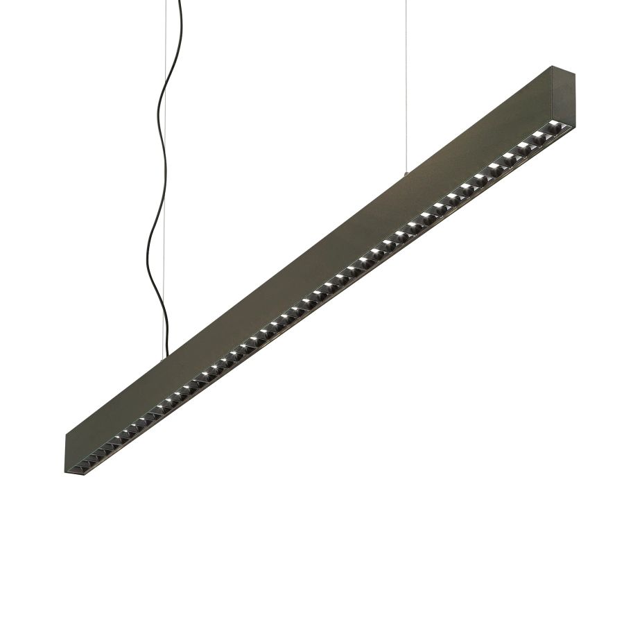 Γραμμικό Σύστημα Φωτισμού OFFICE SP ACCENT 3000K Μαύρο Ideal Lux 271187