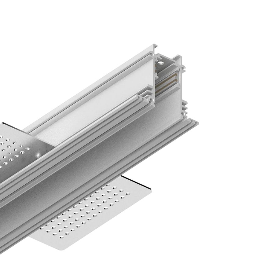 Προφίλ EGO RECESSED BINARIO 1 MT BI Ideal Lux 282923