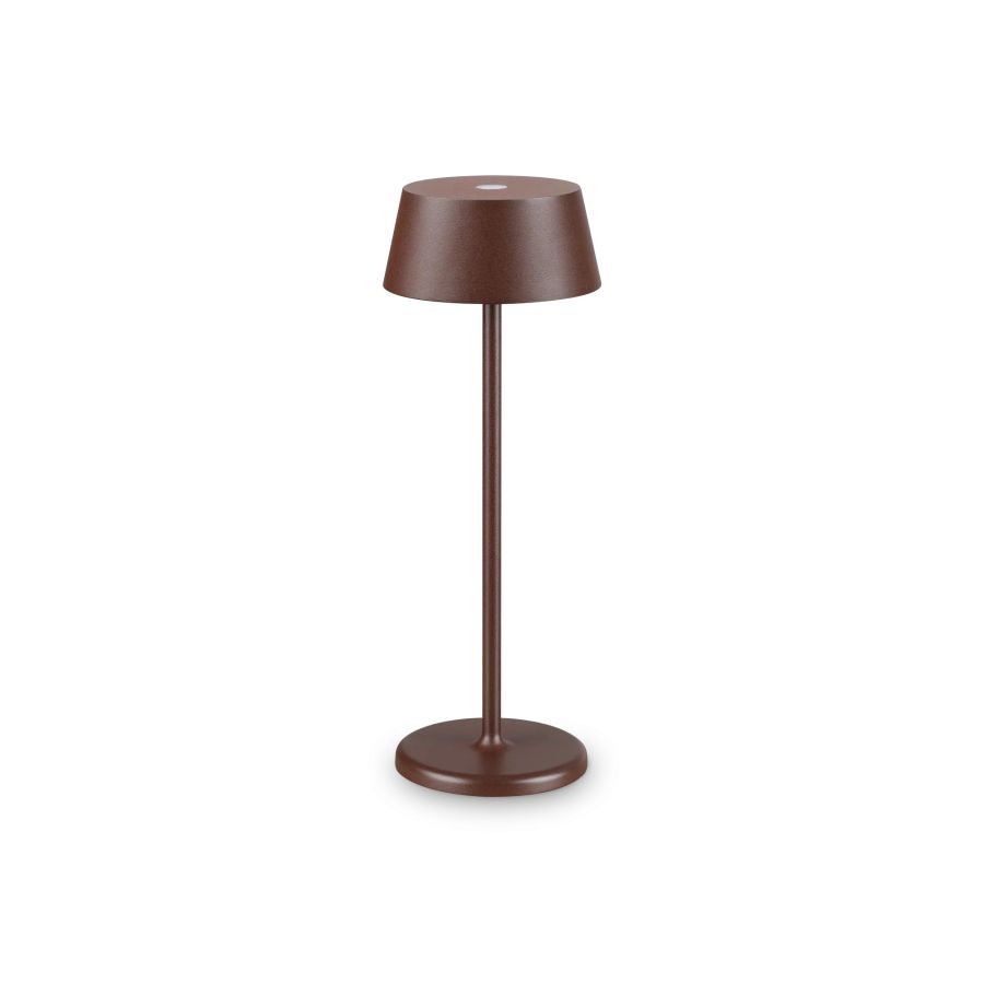 Επιτραπέζιο Φωτιστικό PURE TL Καφέ Ideal Lux 311661