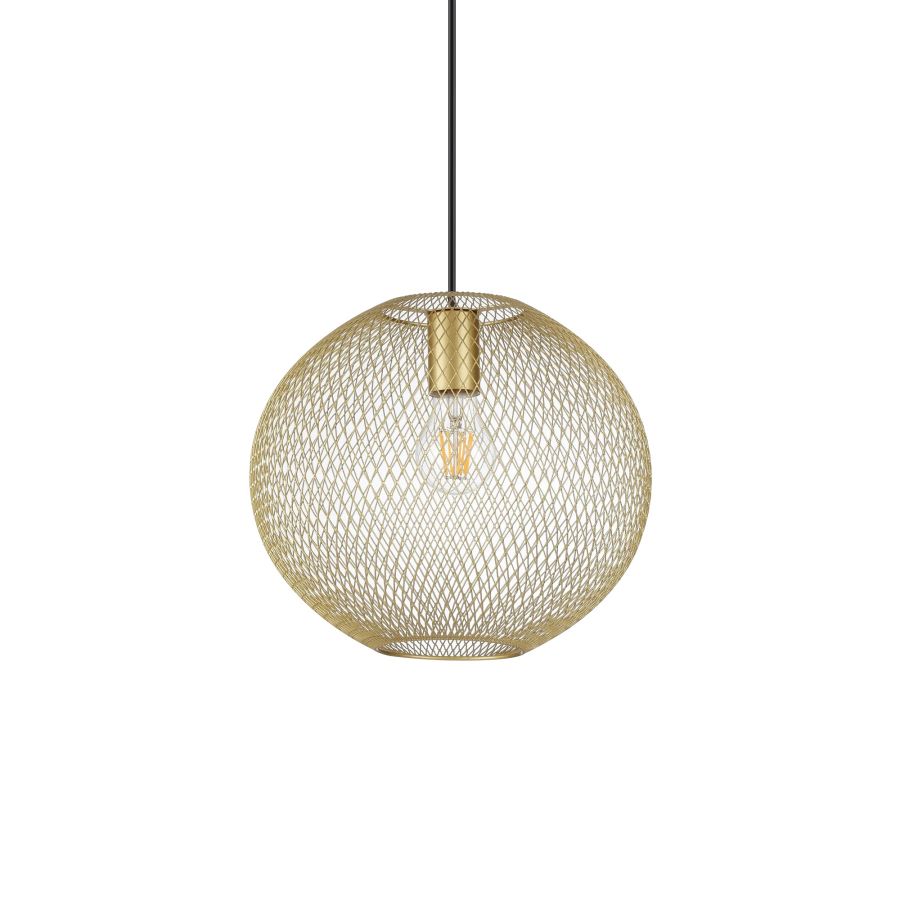 Κρεμαστό Φωτιστικό NET SP1 D29 Χρυσό Ideal Lux 313771