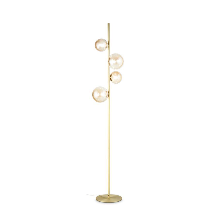 Φωτιστικό Δαπέδου PERLAGE PT4 AMBRA Ideal Lux 317816
