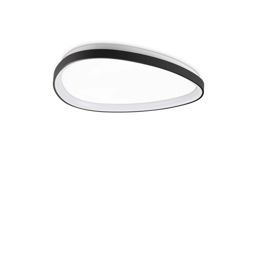 Φωτιστικό Οροφής GEMINI PL D061 ON-OFF Μαύρο 3000K Ideal Lux 328058