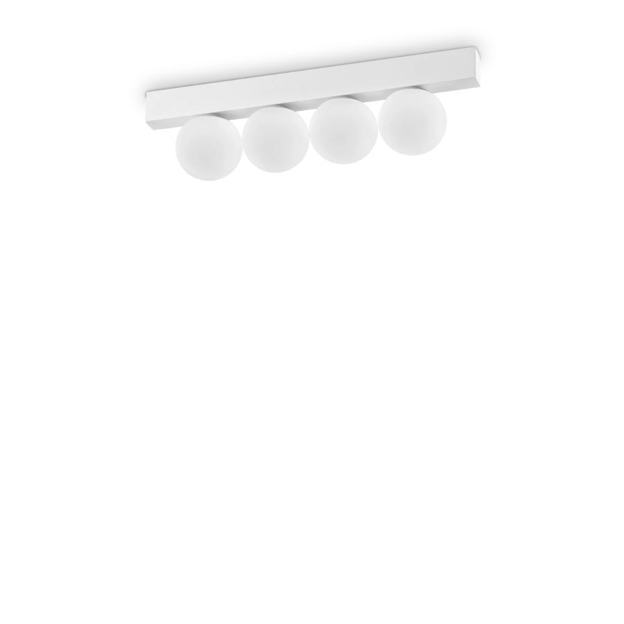 Φωτιστικό Οροφής BINOMIO LED PL4 Λευκό Ideal Lux 328232