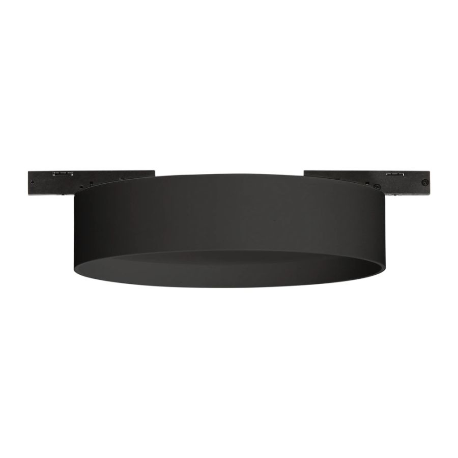 Γραμμικό Σύστημα Φωτισμού DEVA DISC 15W 3000K Μαύρο Ideal Lux 332901