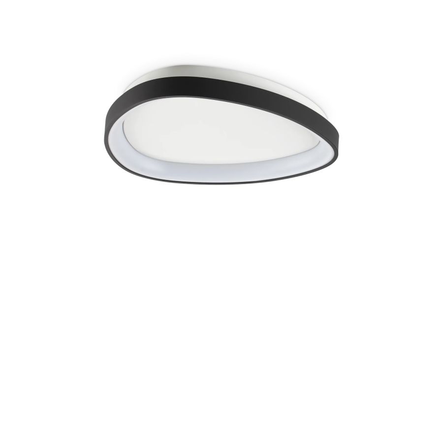 Φωτιστικό Οροφής GEMINI PL D042 ON-OFF Μαύρο 2700K Ideal Lux 341446