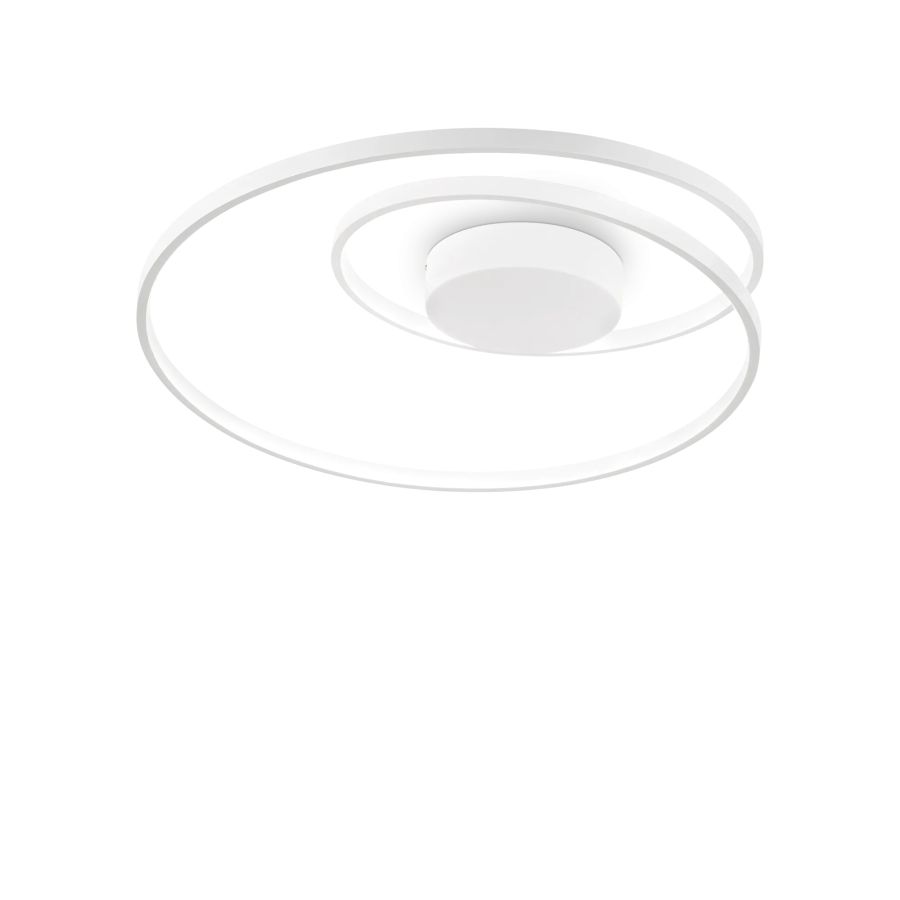 Φωτιστικό Οροφής OZ PL D060 ON-OFF Λευκό 2700K Ideal Lux 342283