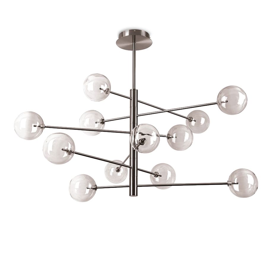 Κρεμαστό Φωτιστικό EQUINOXE SP12 FUME' SFUMATO Ideal Lux 345390