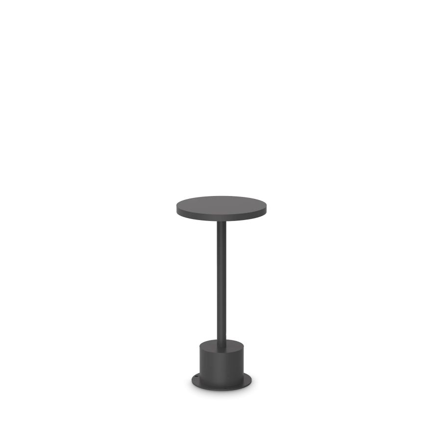 Φωτιστικό Δαπέδου TOFFEE PT D160 H025 Μαύρο Ideal Lux 347820