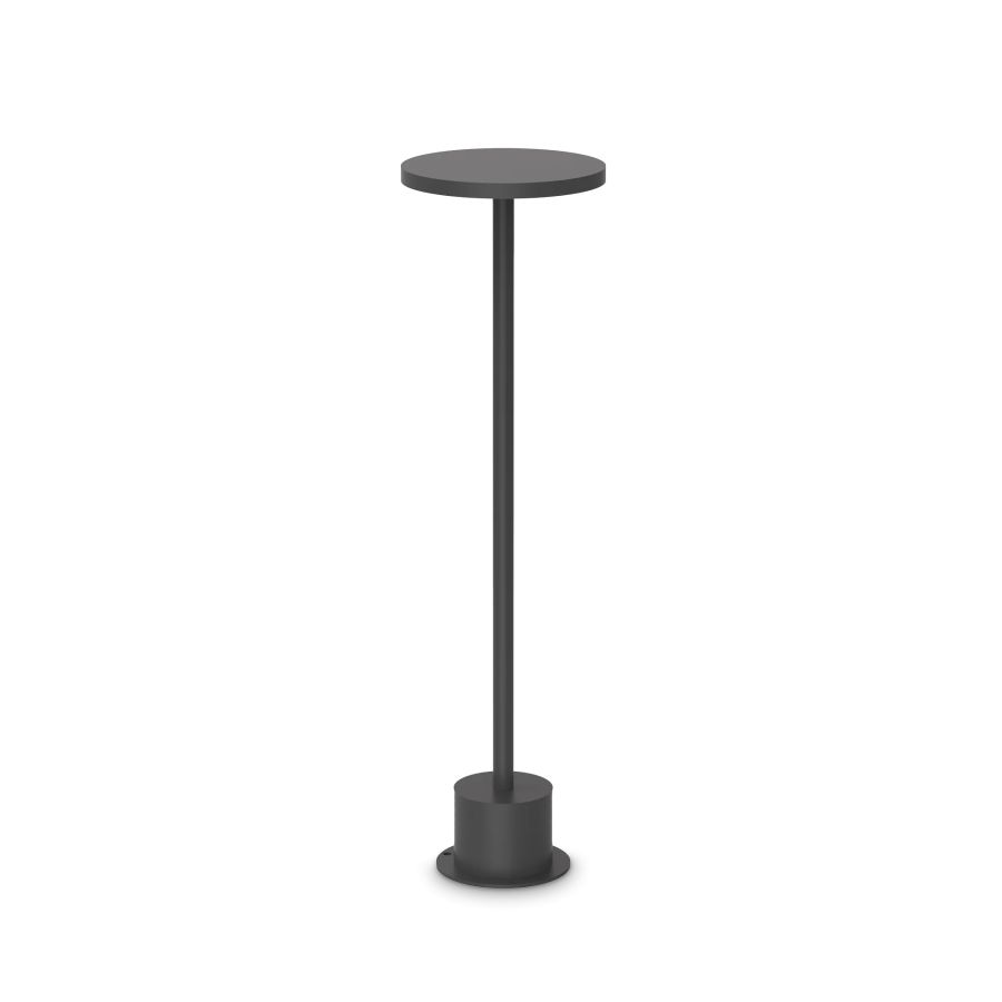 Φωτιστικό Δαπέδου TOFFEE PT D160 H050 Μαύρο Ideal Lux 347851