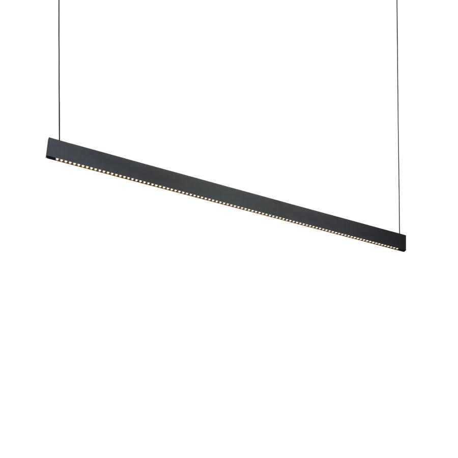 Γραμμικό Σύστημα Φωτισμού STEEL SP2 D09 BI-EMISSION WIDE 3000K Μαύρο Ideal Lux 348384