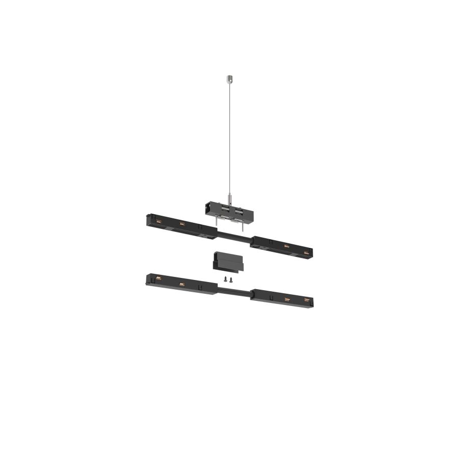 Γραμμικό Σύστημα Φωτισμού EGO BI-EMISSION GIUNTO + SOSP 2 MT 1-10V/DALI NE Ideal Lux 351346