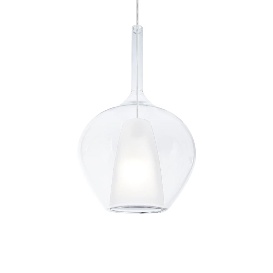 Κρεμαστό Φωτιστικό KALIQUE-1 SP1 D28 Διάφανο Ideal Lux 359571