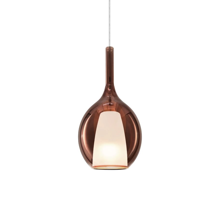 Κρεμαστό Φωτιστικό KALIQUE-2 SP1 D18 RAME Ideal Lux 360027