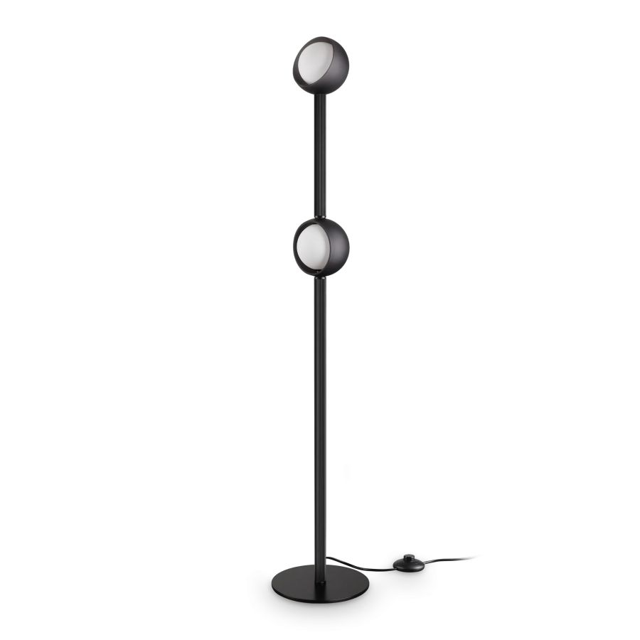 Φωτιστικό Δαπέδου BLOOM PT2 Μαύρο Ideal Lux 362861