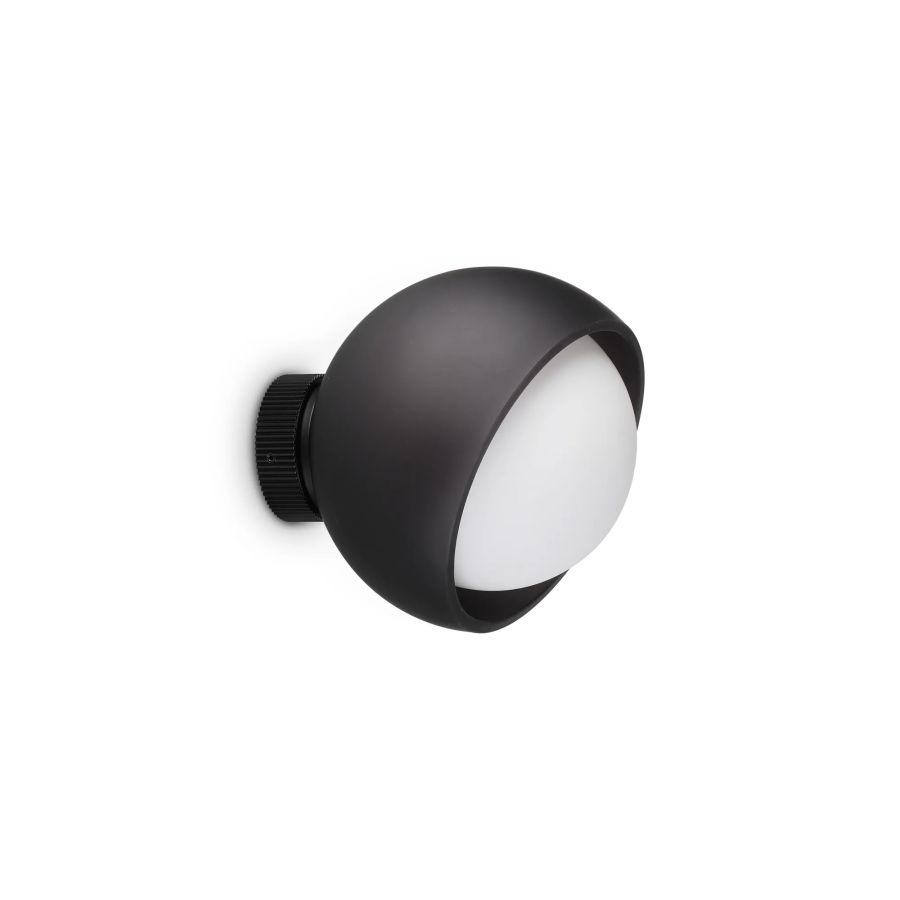 Απλίκα BLOOM AP1 D17 Μαύρο Ideal Lux 366562