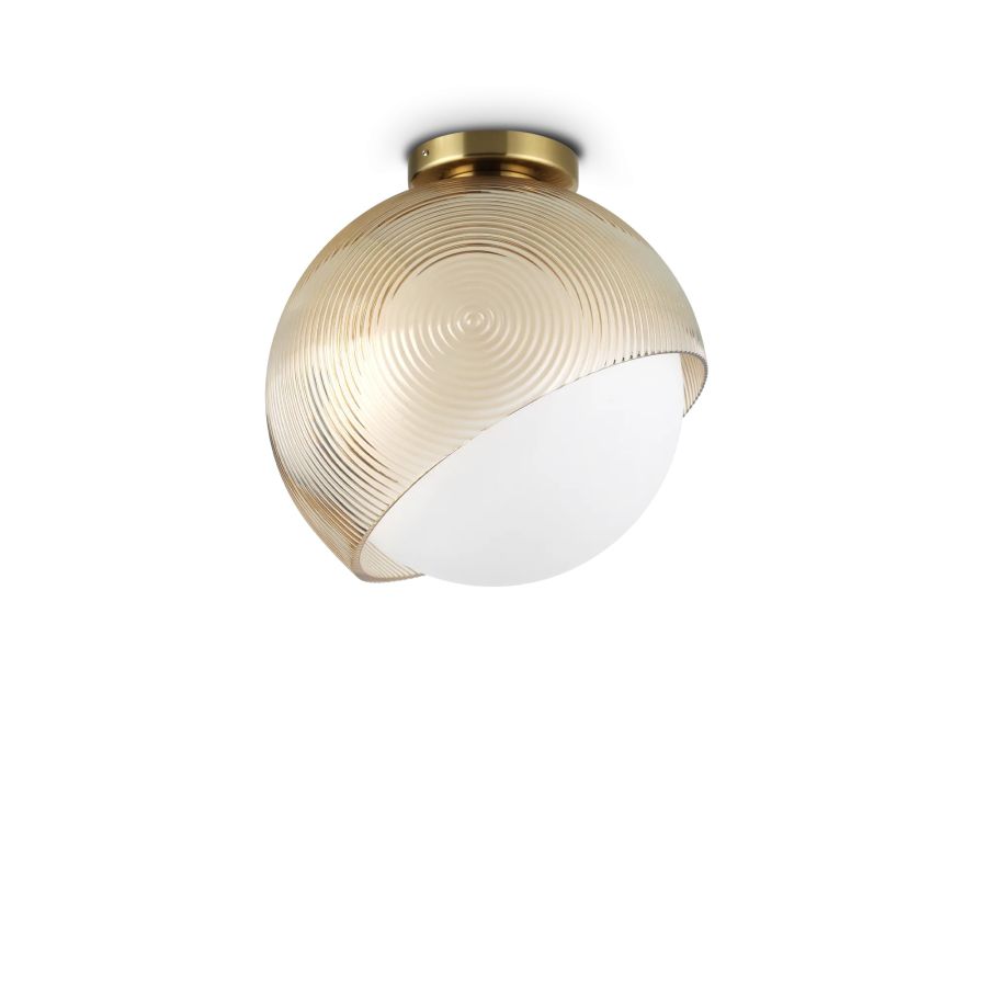 Φωτιστικό Οροφής BLOOM PL1 D30 Ορείχαλκος Ideal Lux 366593