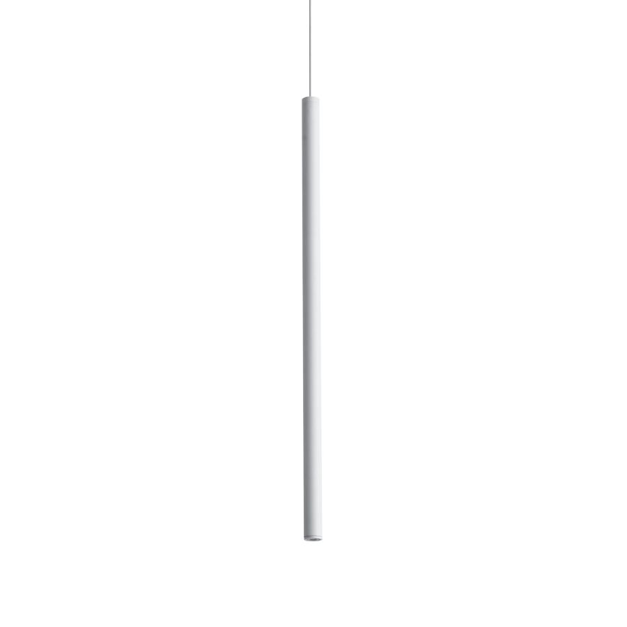 Κρεμαστό Φωτιστικό LOOK LED SP1 ROUND D16 H400 ON-OFF Λευκό 3000K Ideal Lux 371030
