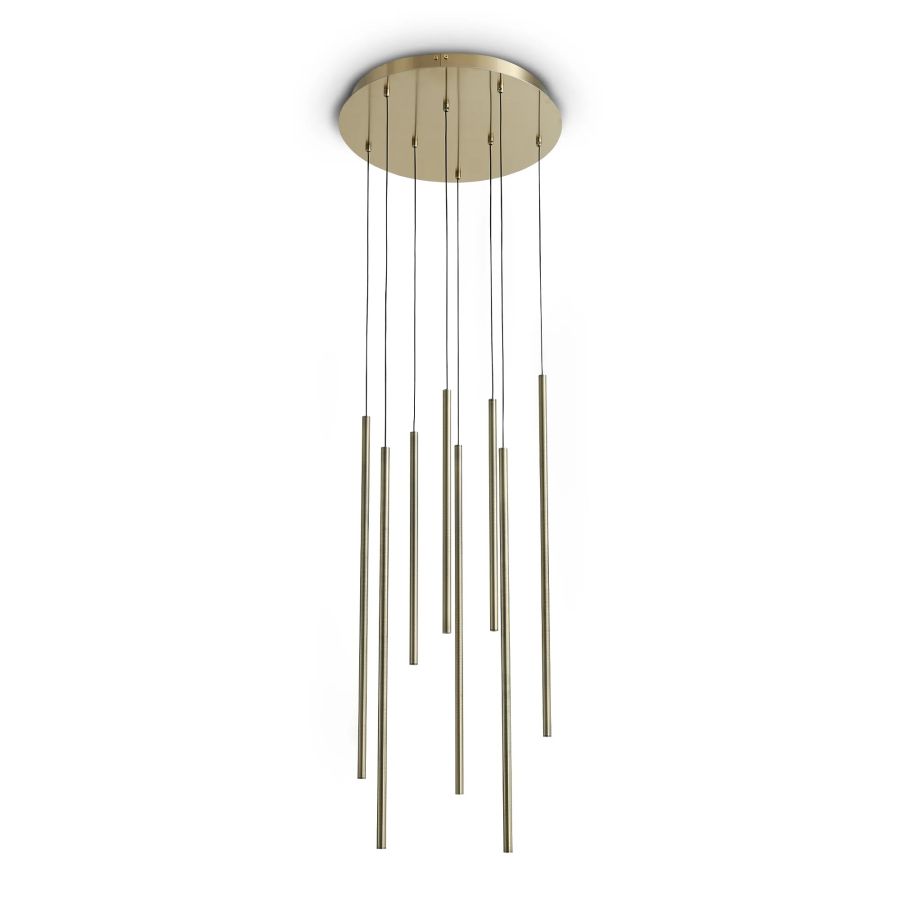 Κρεμαστό Φωτιστικό LOOK LED SP8 ROUND DROP D16 ON-OFF OT 3000K Ideal Lux 371184