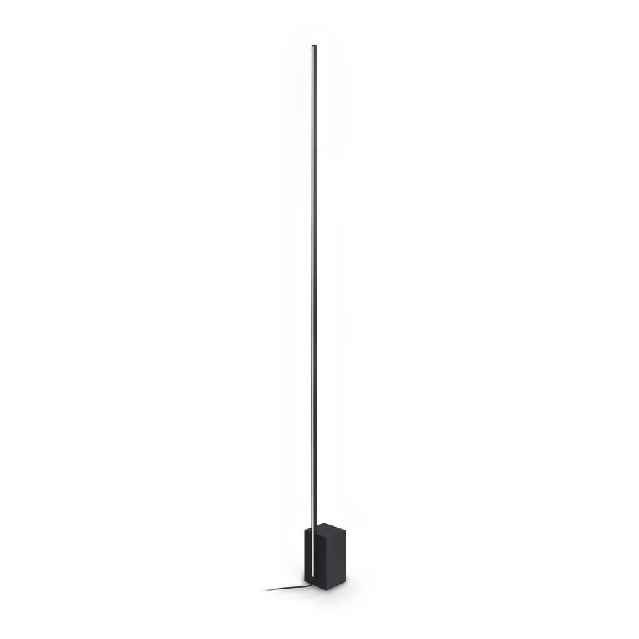 Φωτιστικό Δαπέδου ESSENCE PT SQUARE Μαύρο 3000K Ideal Lux 371771