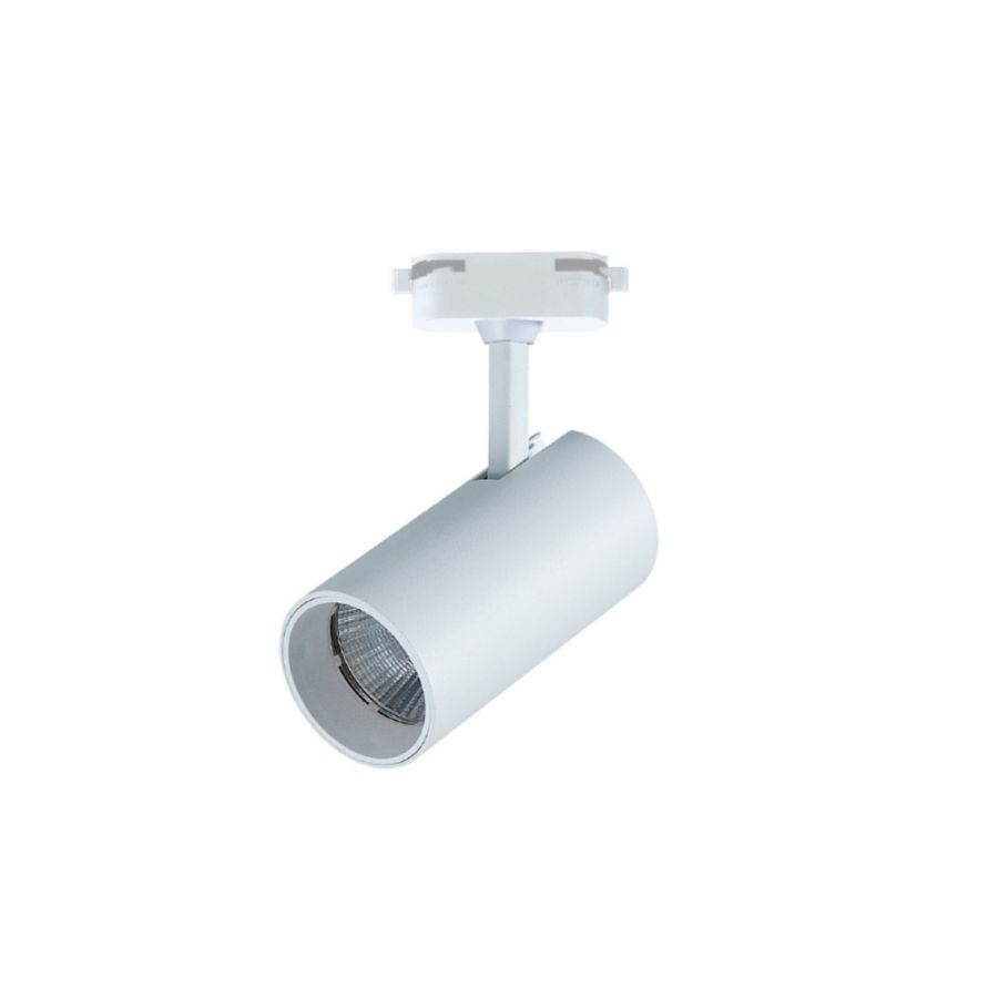Σποτ Led 10W 850lm Μονοφασικής Ράγας Λευκό InLight T1-05400-White