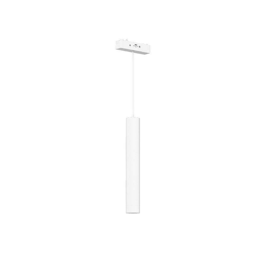 Κρεμαστό Φωτιστικό LED 6W 3CCT για Ultra-Thin μαγνητική ράγα σε λευκή απόχρωση D:3X30cm TMU0210-White