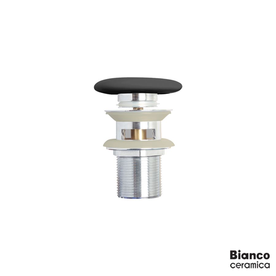 Βαλβίδα Νιπτήρα Clic-Clac Bianco Ceramica Anthracite Matt TP01-421