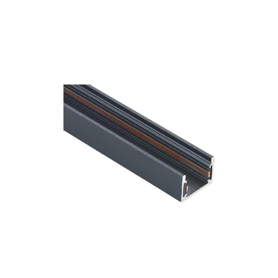 Mini μαγνητική ράγα σε μαύρη απόχρωση D:2m TRM0010-Black