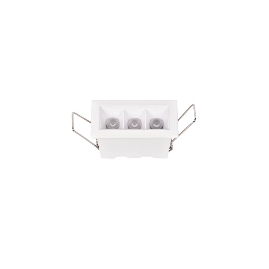 Downlight σποτ 3*3W 3CCT σε λευκή απόχρωση X00190W