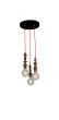 HL-042R-3P MELODY AGED WOOD PENDANT HOMELIGHTING 77-2739