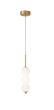 SE LED 120 LUNA TRIPLA GOLD Φ10CM  PENDANT  3CCT WITH MEMORY  2 YEARS WARRANTY HOMELIGHTING 77-51158