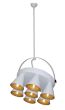 HL-3578-1A BRANDON WHITE & MAT GOLD PENDANT HOMELIGHTING 77-3998