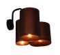 HL-3567-3PB BRODY OLD COPPER & BLACK WALL LAMP HOMELIGHTING 77-3992
