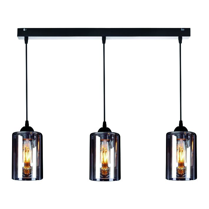 KQ 8877-3 SMOG PENDANT SMOKED GLASSES Ζ2 HOMELIGHTING 77-8201