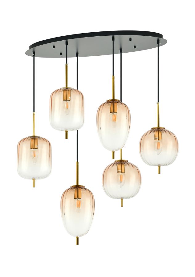 PDC 4022-6 YL 6/Φ 3 ΣΧΕΔΙΑ ΓΥΑΛΙΑ ΜΕΛΙ ΝΤΕΓΚΡΑΝΤΕ 6xE-14 ARlight 0104548