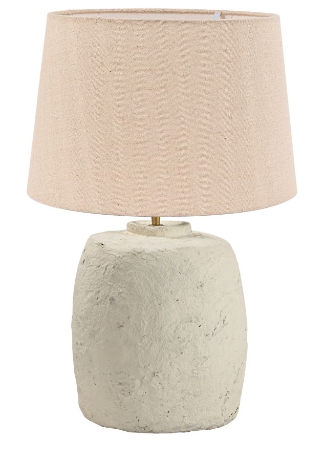 TLI 6344 40BG ΕΠΙΤΡΑΠΕΖΙΑ ΛΑΜΠΑ ΛΕΥΚΗ ΑΠΟ ΑΝΑΚΥΚΛΩΜΕΝΟ ΧΑΡΤΙ ΜΕ ΑΜΠΑΖΟΥΡ ΜΠΕΖ 1ΧΕ27 ARlight 02010046