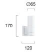 Απλίκα Λευκή Η:170 Sotris Viokef 4038501