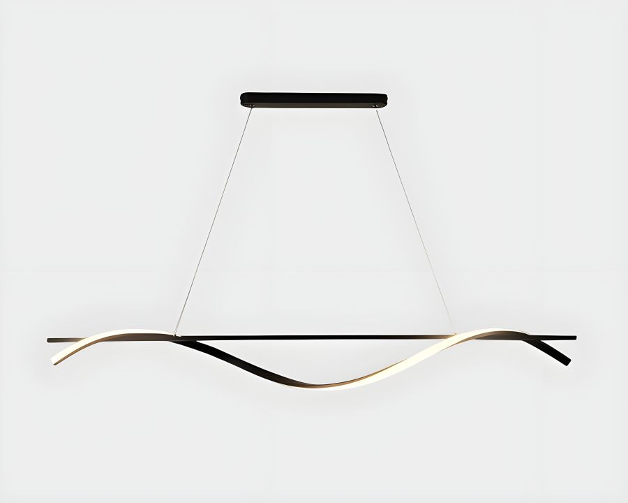 SE LED 100 ONDAS PENDANT BLACK 23W 3CCT WITH MEMORY 2 YEARS WARRANTY Α1 HOMELIGHTING 77-50450