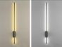SE LED 80 GINNA BLACK WALL LAMP 12W  3CCT WITH MEMORY 2YEARS WARRANTY Δ1 HOMELIGHTING 77-50484
