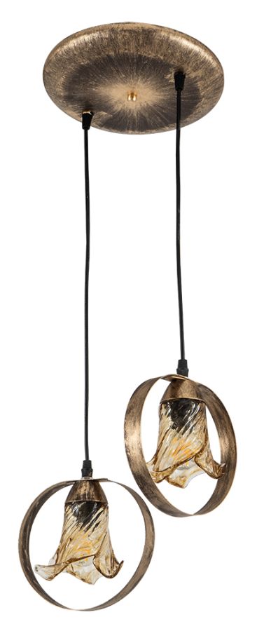 PDA 100-2 YL 2/Φ ΜΕΛΙ ΓΥΑΛΑΚΙΑ ΜΕ ΛΑΜΕΣ ARlight 0108421