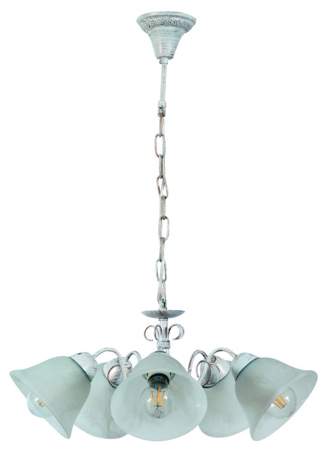 PDC 2261-5 WH# 5/Φ ΛΕΥΚΟ ΜΕ ΧΡΥΣΗ  5ΧΕ27 ARlight 0104296