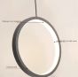 SE LED 10 AINA BLACK PENDANT 22x100cm 10W IP20  3CCT WITH MEMORY 2 YEARS WARRANTY A2 HOMELIGHTING 77-50615