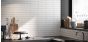 Πλακάκι Τοίχου Πορσελανάτο Ματ 6*25 εκ. Rondine Ceramica Noho White