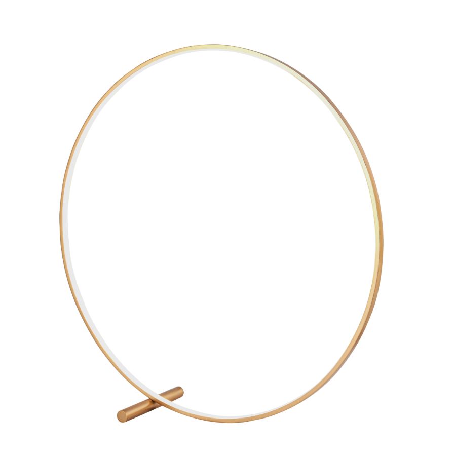 Φωτιστικό Δαπέδου Χρυσό Circle Viokef 4303001